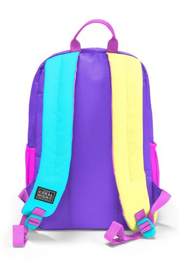 Coral High Çok Renkli Okul Sırt Çantası 23676 - 2