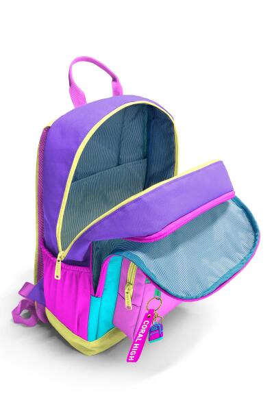 Coral High Çok Renkli Okul Sırt Çantası 23676 - 3