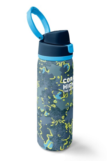 Coral High Çok Renkli Pipetli Çelik Termos 800 ml 38565 - 2