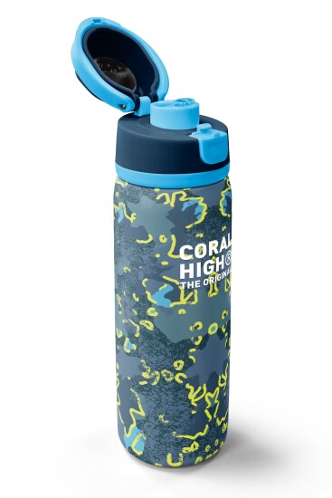 Coral High Çok Renkli Pipetli Çelik Termos 800 ml 38565 - 3