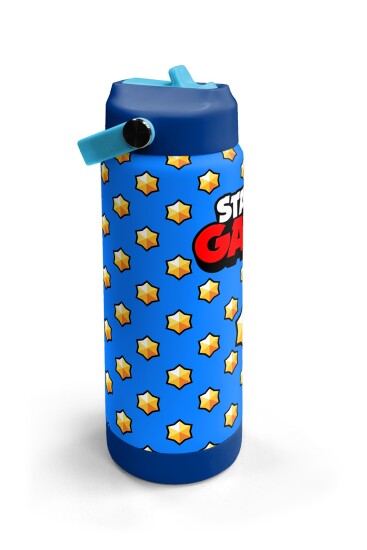 Coral High Coral Stars Desenli Pipetli ve Direkt İçim Çelik Termos 650 ml 38404 - 3