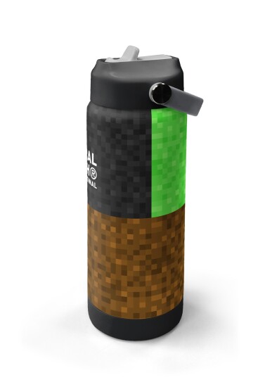 Coral High Craft Desenli Katlanır Ağızlıklı Çelik Termos 650 ml 38316 - 4