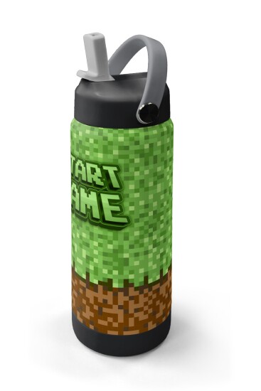 Coral High Craft Desenli Katlanır Ağızlıklı Çelik Termos 650 ml 38393 - 2