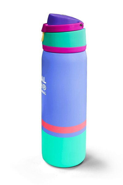 Coral High Derin Mavi Renkli Pipetli ve Direkt İçim Çelik Termos 800 ml 38530 - 5