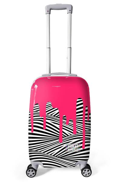 Coral High Desenli Kabin Boy Valiz (50cm) 16552 - 1