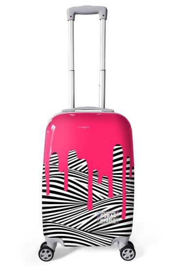 Coral High Desenli Kabin Boy Valiz (50cm) 16552 