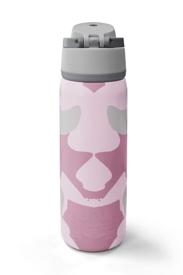 Coral High Desenli Pipetli ve Direkt İçim Çelik Termos 800 ml 38579 - 6