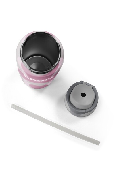 Coral High Desenli Pipetli ve Direkt İçim Çelik Termos 800 ml 38579 - 8