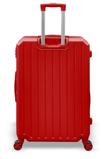 Coral High Diamond ABS Kırmızı Büyük Boy Valiz 16623 - 5