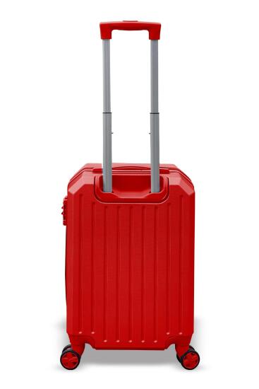 Coral High Diamond ABS Kırmızı Küçük Boy Valiz 16621 - 5