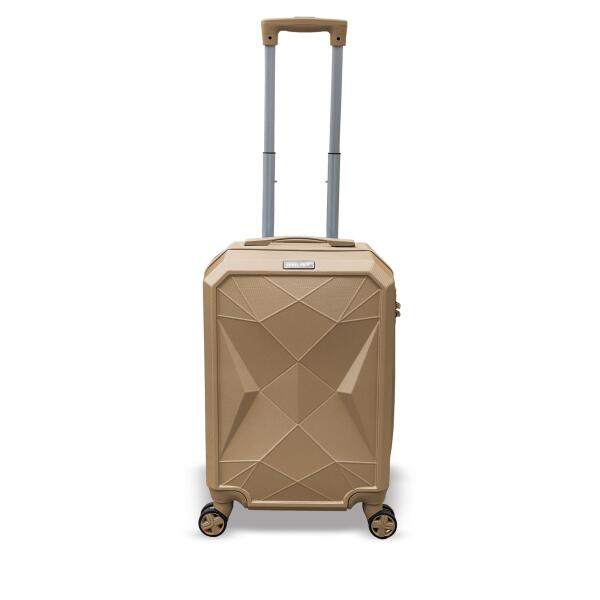 Coral High Diamond ABS Latte 3'lü Valiz Seti 16630 - 3