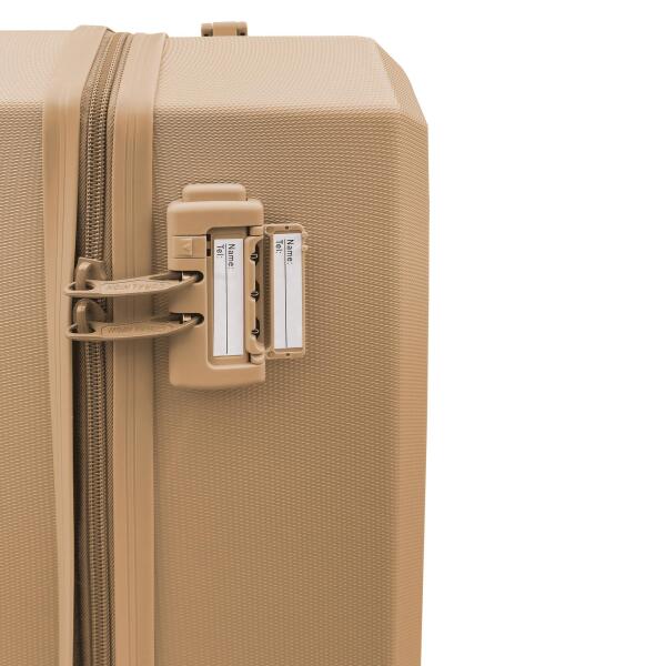 Coral High Diamond ABS Latte 3'lü Valiz Seti 16630 - 8