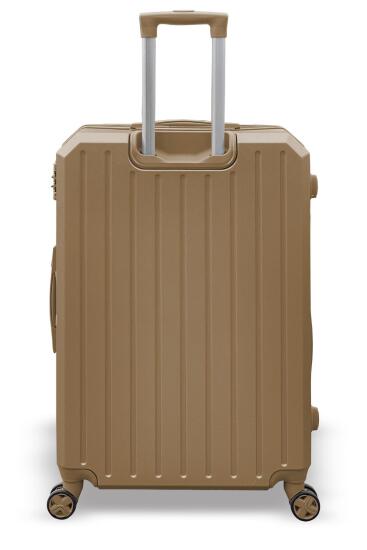 Coral High Diamond ABS Latte Büyük Boy Valiz 16633 - 6