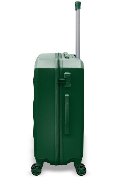 Coral High Diamond ABS Yeşil Orta Boy Valiz 16612 - 4