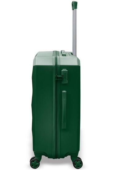 Coral High Diamond ABS Yeşil Orta Boy Valiz 16612 - 4