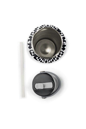 Coral High Futbol Desenli Katlanır Ağızlıklı Çelik Termos 650 ml 38390 - 6