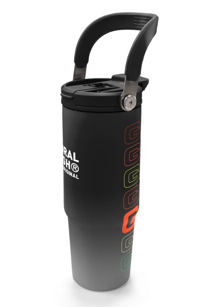 Coral High Gamer Desenli Pipetli ve Direkt İçim Çelik Termos 900 ml 38744 - 4