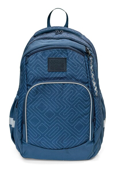 Coral High Geometrik Desenli Okul Sırt Çantası 24450 - 1
