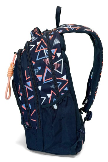 Coral High Geometrik Desenli Okul Sırt Çantası 24455 - 4