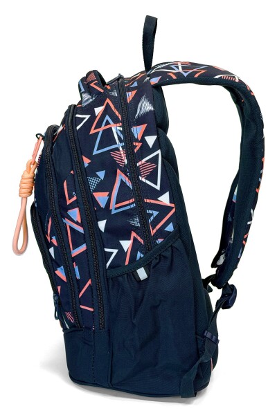 Coral High Geometrik Desenli Okul Sırt Çantası 24455 - 4