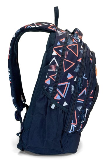 Coral High Geometrik Desenli Okul Sırt Çantası 24455 - 5