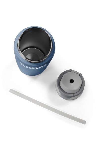 Coral High Geometrik Desenli Pipetli ve Direkt İçim Çelik Termos 800 ml 38578 - 8