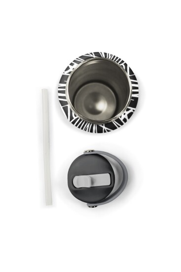 Coral High Grafiti Ayıcık Desenli Katlanır Ağızlıklı Çelik Termos 650 ml 38332 - 6