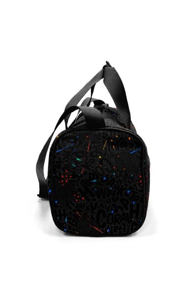 Coral High Gri Basketbol Desenli Spor Çantası 27527 - 8