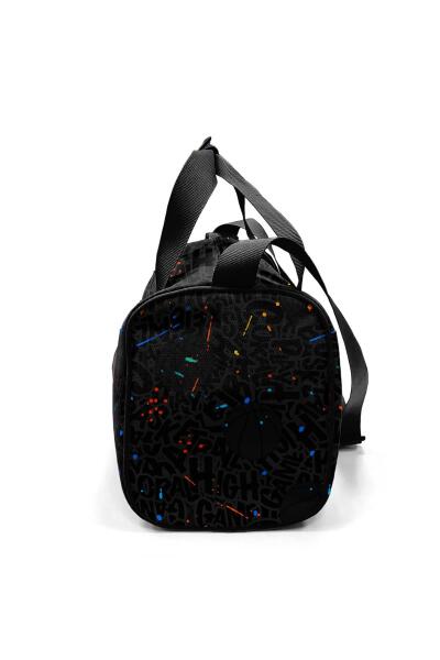 Coral High Gri Basketbol Desenli Spor Çantası 27527 - 9