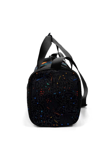 Coral High Gri Basketbol Desenli Spor Çantası 27527 - 9