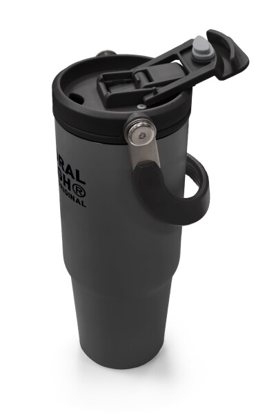 Coral High Gri Pipetli ve Direkt İçim Çelik Termos 900 ml 38759 - 3