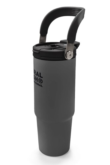 Coral High Gri Pipetli ve Direkt İçim Çelik Termos 900 ml 38759 - 4