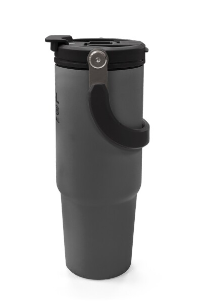 Coral High Gri Pipetli ve Direkt İçim Çelik Termos 900 ml 38759 - 5