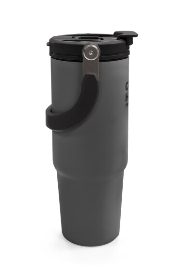 Coral High Gri Pipetli ve Direkt İçim Çelik Termos 900 ml 38759 - 6