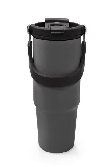 Coral High Gri Pipetli ve Direkt İçim Çelik Termos 900 ml 38759 - 7