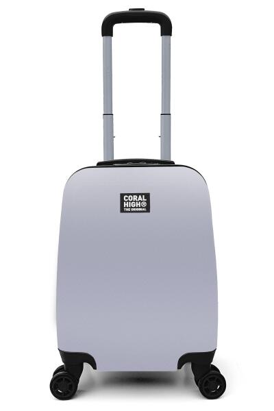 Coral High Gümüş Mini Kabin Valizi 16508 - 1
