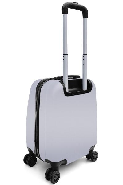 Coral High Gümüş Mini Kabin Valizi 16508 - 9