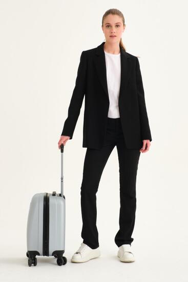 Coral High Gümüş Mini Kabin Valizi 16508 - 7