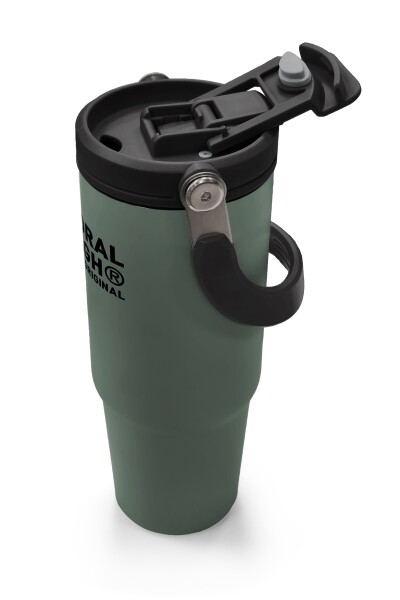 Coral High Haki Pipetli ve Direkt İçim Çelik Termos 900 ml 38758 - 3