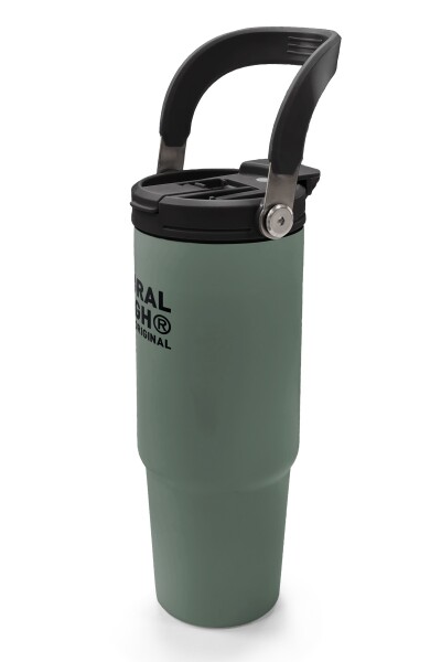 Coral High Haki Pipetli ve Direkt İçim Çelik Termos 900 ml 38758 - 4