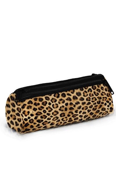 Coral High Kahverengi Leopar Desenli 3’lü Okul Çanta Seti SET0123681 - 6