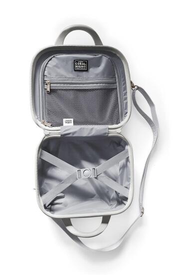 Coral High Kahverengi Leopar Desenli Omuz Askılı PC Makyaj Çantası 16844 - 8