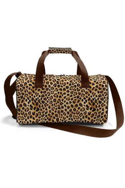 Coral High Kahverengi Leopar Desenli Spor Çanta 27533 - 3