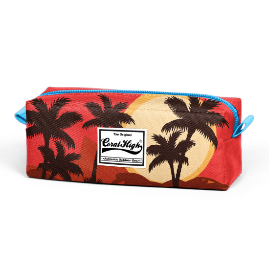 Coral High Hardal Kahverengi Uncorn Desenli Kalem Çantası 22371 - 2