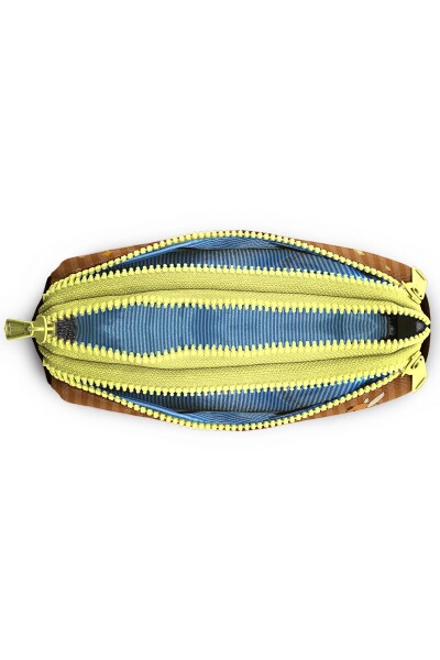 Coral High Kids Kapibara Desenli Üç Bölmeli Kalem Çantası 22099 - 4