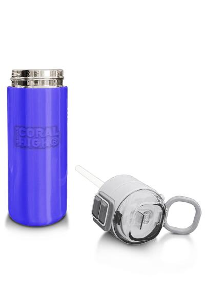 Coral High Kids Açık Mor Pipetli ve Direkt İçim Çelik Termos 500 ml 31830 - 4