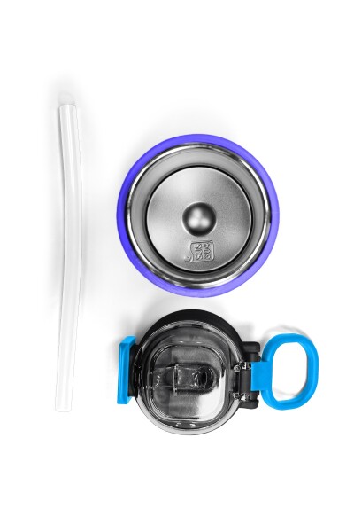 Coral High Kids Açık Mor Pipetli ve Direkt İçim Çelik Termos 500 ml 31830 - 7