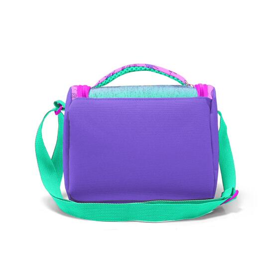 Coral High Kids Açık Pembe Mor Unicornlu Prenses Desenli 3’lü Okul Çanta Seti SET0123481 - 6