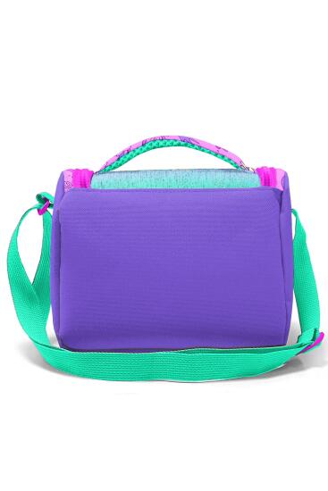 Coral High Kids Açık Pembe Mor Unicornlu Prenses Desenli Thermo Beslenme Çantası 11863 - 3