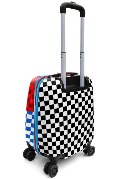 Coral High Kids Araba Desenli Çocuk Valizi 16699 - 7